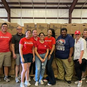 We had a great time serving at the @setx_foodbank today. We donated our time and $20,000! Proud to serve with a company who loves our communities and is happy to give back.