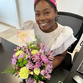 We love it when our sweet customers stop in to visit; it’s truly why we do what we do. Don’t mind Brittnee’s prom attire, her son has 4yo prom today!