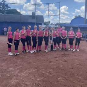 Congratulations to the Stacey Hamilton State Farm 14U Pink Flames!! It was a great season with a wonderful group of young ladies! ????????