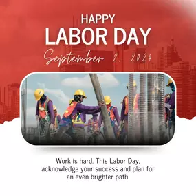 Please note that our office will be closed on Monday for Labor Day, but we look forward to seeing you when we reopen on Tuesday, September 3rd.
Wishing everyone a great holiday weekend!