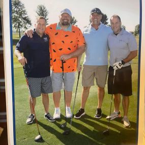 Great day yesterday with my besties playing and contributing to a wonderful organization. Our 15th straight year helping the United Way. Thanks gents for always making this my favorite outing!