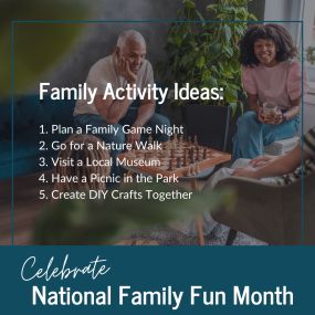 Happy National Family Fun Month!