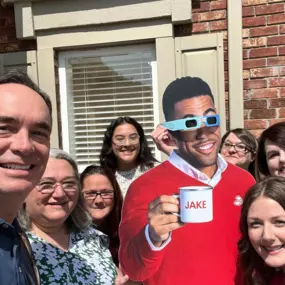 Jeff Herman State Farm enjoyed our Solar Eclipse viewing with Jake!