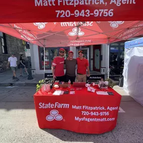 Thank you to everyone who stopped by for Oktoberfest in downtown Castle Rock today! #makeinsurancegreatagain