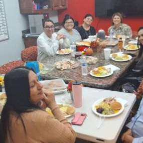 Celebrating Thanksgiving with our State Farm team. Thank you Robert Elizalde State Farm Agent