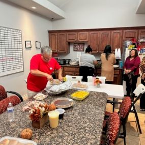 Celebrating Thanksgiving with our State Farm team. Thank you Robert Elizalde State Farm Agent