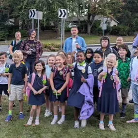 A few photos from our “Walk to School Safely” event last week.  Ft. the local Chamblee Elementary School staff, students, their families and @chamblee.ga Chamblee Police Department.