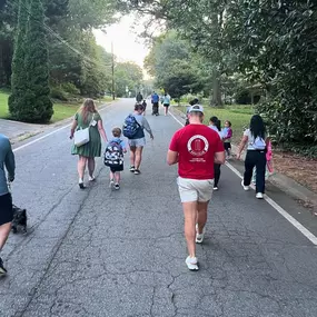 A few photos from our “Walk to School Safely” event last week.  Ft. the local Chamblee Elementary School staff, students, their families and @chamblee.ga Chamblee Police Department.