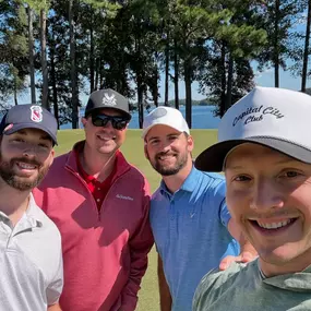 We love to celebrate our team members when they crush their goals!  Shoutout to @t_horton26  for being a leader in our office!    Enjoyed a little golf outing with some of our State Farm Agency friends