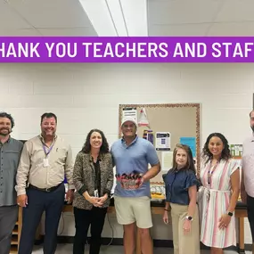 We had the great joy in dropping by lunch Monday to La Grange Middle School! Thank you Los Fuentes for doing the cooking! Huge thanks and best of luck to all the teachers and staff all over! Y’all are so important!