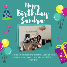 Happy Birthday Sandra!