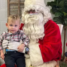 Merry Christmas to all from all of us at State Farm. Thank you, Santa, for stopping by and visiting with the kids. Have a blessed and joyous holiday!