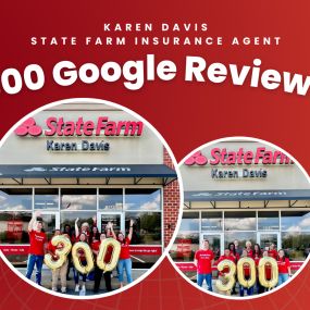 Thank you for 300 reviews! We appreciate all of our wonderful customers!
