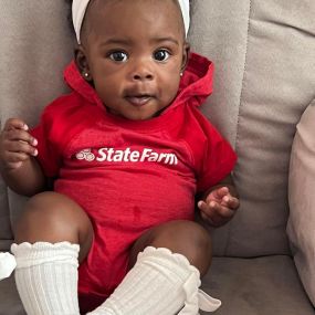 Our youngest team member, Brooklyn Imani, is so happy to be wearing the latest Baby State Farm Apparel!! She’s wishing everyone a wonderful holiday!!
#precious❤️????❤️