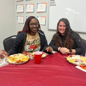 We had a wonderful potluck luncheon today to celebrate Thanksgiving as a team. We wish you and your family a Happy Thanksgiving!