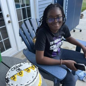 Signs of a great team is when you plan a surprise graduation pool party and it actually stays a surprise!!!  Congratulations Kymiya Maddox!!!  Class of 2024 Wilmington University
