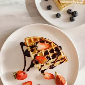 Happy National Waffle Day! Today, we celebrate the crispy, golden goodness of this beloved breakfast treat. Whether you top it with syrup, fruit, or whipped cream, let's savor every delicious bite. Enjoy your weekend! #NationalWaffleDay