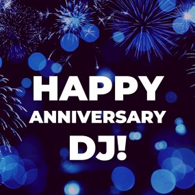 Happy work anniversary, DJ!