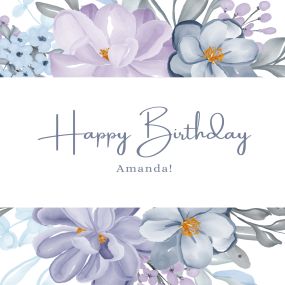 Happy birthday, Amanda!