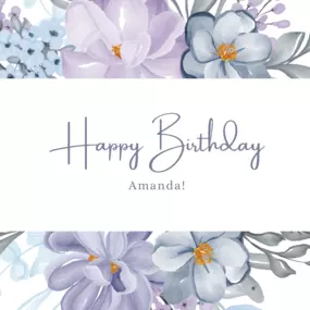 Happy birthday, Amanda!