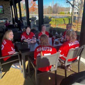 On the first day of Christmas, Jake brought to me... lunch at The Office in our Maauto jerseys! Welcome to the neighborhood, The Office Craft Bar & Kitchen!