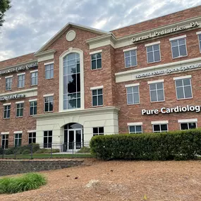 These days we can handle the majority of your insurance needs over the phone or online, but we're in the office Monday through Friday from 9 a.m. to 5 p.m. if you ever want or need to stop by. We're on the 2nd floor of this building at the corner of Rea & Ballantyne Commons. Come by if we can help with anything or grab some Tom Harman State Farm goodies!