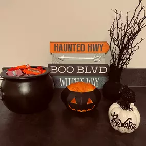 Spooky Halloween decorations