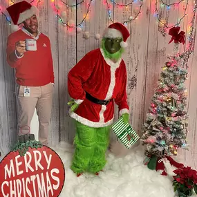 On the second day of Christmas, Jake caught for me... Grinch stealing presents from under the Christmas tree! Don't worry, though, Jake says I'm covered for theft if the Grinch tries to strike again.