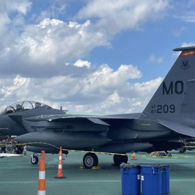 I forgot to tell you guys we were at the Dayton Air Show! I interacted with a lot of really cool current and future State Farm customers and the Blue Angels!