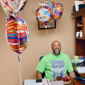 Happy birthday to our leader, Sheldon!