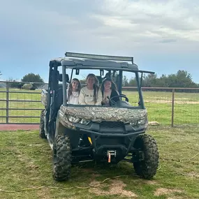 Congratulations to Angie Pack on completing 10 years with our agency! We asked Angie what she would like as her appreciation gift and being a country girl, she replied, “A windshield for my CanAm!“ She’s shown here with her two daughters in her CanAm. We are so appreciative of Angie for what she does for us and our customers every day. She is a great asset to our team. We look forward to the next 10 years!