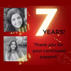 7 Years! On 4-1-2017 the Agency opened its doors. There have been mostly ups, some downs and lots of lessons learned. Thank you to all of our customers for staying loyal! #elizabethismyagent #anniversary