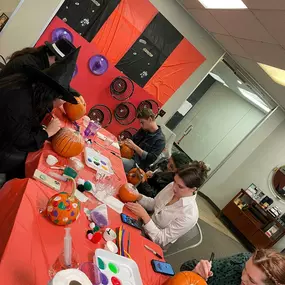 Thank you everyone who voted! Winner of the cash was #1 Bre Parr who was the “I’m Fine meme”. We also had contests all day: best decorated desk, tastiest treat, pumpkin painting and games. The overall Halloween winner for cash and the 2023 trophy was Jennifer Woodard!