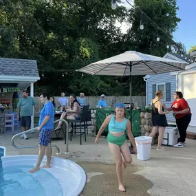 Signs of a great team is when you plan a surprise graduation pool party and it actually stays a surprise!!!  Congratulations Kymiya Maddox!!!  Class of 2024 Wilmington University