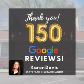 Thank you for 150 Google reviews!! We are so grateful for our wonderful customers and the experiences they have shared!