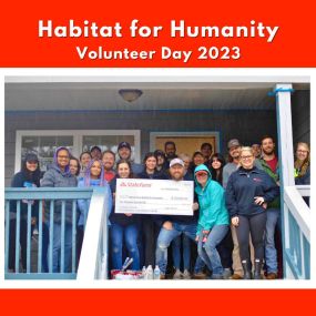 This past weekend, Dana had the privilege to organize another volunteer day for Athens Area Habitat! This annual tradition is very important to us, and we are blessed to be able to give back to our community. ????️????