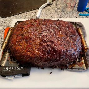10lb smoked meatloaf - one of our favorites!