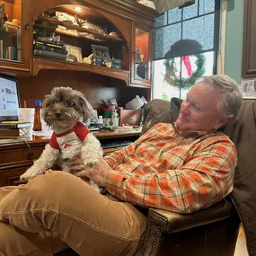 Andy Thomas - State Farm Insurance Agent and Gigi the Yorkiepoo