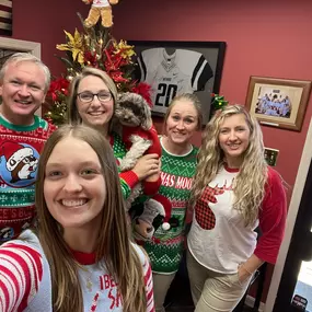 National Ugly Sweater Day at Andy Thomas - State Farm Insurance Office!