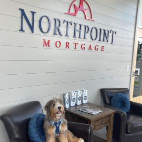 Bowser and I went out today to do some networking with our friends at Northpoint Mortgage.