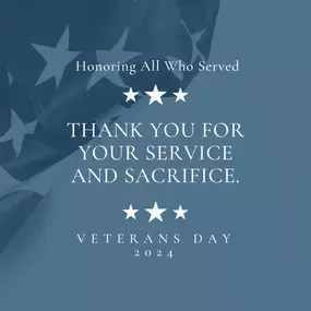 Happy Veterans Day! We will be closed today.
 #Veterans #VeteranSupport #veterans #VeteransDay