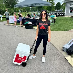 Keeping everyone hydrated today! Proud sponsor for an organization that takes care of so many! 2024 Annual Greater Giving Golf Tournament. ⛳️????️‍♂️