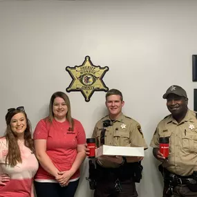 Our office had fun for Good Neighbor Day. We wanted to support our small businesses in Waterloo. We know it's been a rough year and a half and wanted to spread some kindness. Thank you to Ahne's Bakery for providing delicious donuts. We hope it put a smile on your face. We couldn't get to everyone but know that we support all of you!