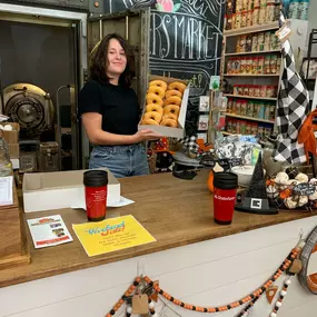 Our office had fun for Good Neighbor Day. We wanted to support our small businesses in Waterloo. We know it's been a rough year and a half and wanted to spread some kindness. Thank you to Ahne's Bakery for providing delicious donuts. We hope it put a smile on your face. We couldn't get to everyone but know that we support all of you!