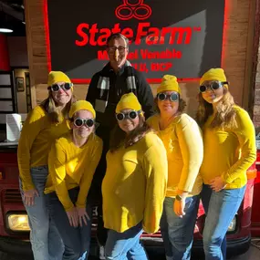 The Halloween celebrations continue for the Venable Agency today! Who needs insurance? We have a MINION reasons to keep you protected! Our office is in full villain mode as Gru and his loyal minions are ready to take on anything - whether it’s an evil plot or your next insurance question. Happy November 1 from your DESPICABLY dedicated State Farm team!