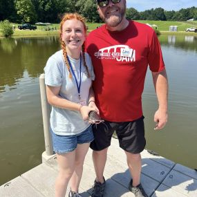 Had a great/hot time at The Levi Miles Foundation Fishing Camp today. These kids were rippin’ lips. So many memories and smiles were made.