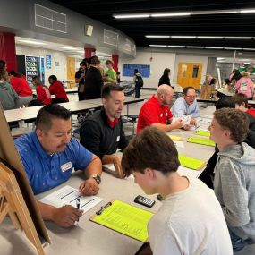 Yesterday I got the privilege to help out the sophomore class of  Henry County High School - Paris, Tennessee ,during Reality Store. The students were assigned jobs and given a monthly budget to work with. They had to budget for things like housing, clothes, food, insurance etc. It was great getting to interact with them and show them how each decision, big or small, impacted their finances. I hope to be asked to help again next year.