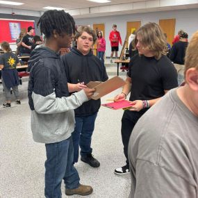 Yesterday I got the privilege to help out the sophomore class of  Henry County High School - Paris, Tennessee ,during Reality Store. The students were assigned jobs and given a monthly budget to work with. They had to budget for things like housing, clothes, food, insurance etc. It was great getting to interact with them and show them how each decision, big or small, impacted their finances. I hope to be asked to help again next year.