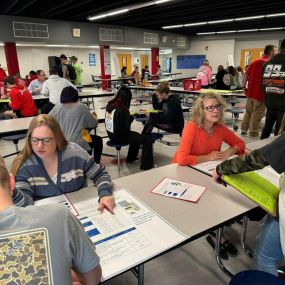 Yesterday I got the privilege to help out the sophomore class of  Henry County High School - Paris, Tennessee ,during Reality Store. The students were assigned jobs and given a monthly budget to work with. They had to budget for things like housing, clothes, food, insurance etc. It was great getting to interact with them and show them how each decision, big or small, impacted their finances. I hope to be asked to help again next year.