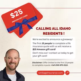 Why consider life insurance? It provides ease of mind for you and your loved ones, ensuring they're covered no matter what. Stop by our office for a FREE consultation, and we'll give you a gift card just for taking the first step! Your family's road ahead is worth it!